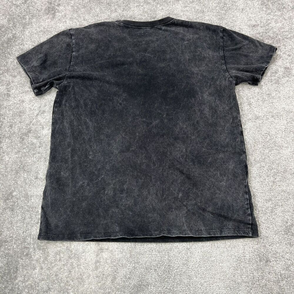 Hollister California T Shirt Graphic Tee Size Small Stone Faded Black Womens - Picture 4 of 7